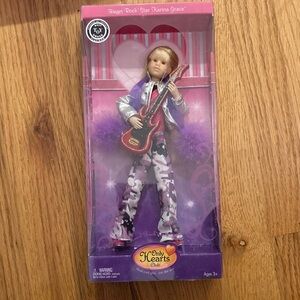 Only Hearts Club - Heart Rock Star Karina Grace Doll with Guitar - NIB